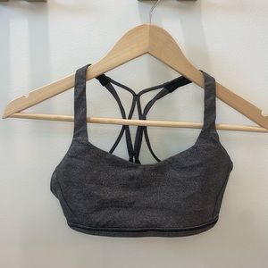 Lululemon Grey Sports Bra